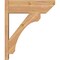 Ekena Millwork Legacy Slat Smooth Outlooker, Western Red Cedar, 7 1/2"W x 22"D x 26"H OUT08X22X26LEC06SWR - alternate 2